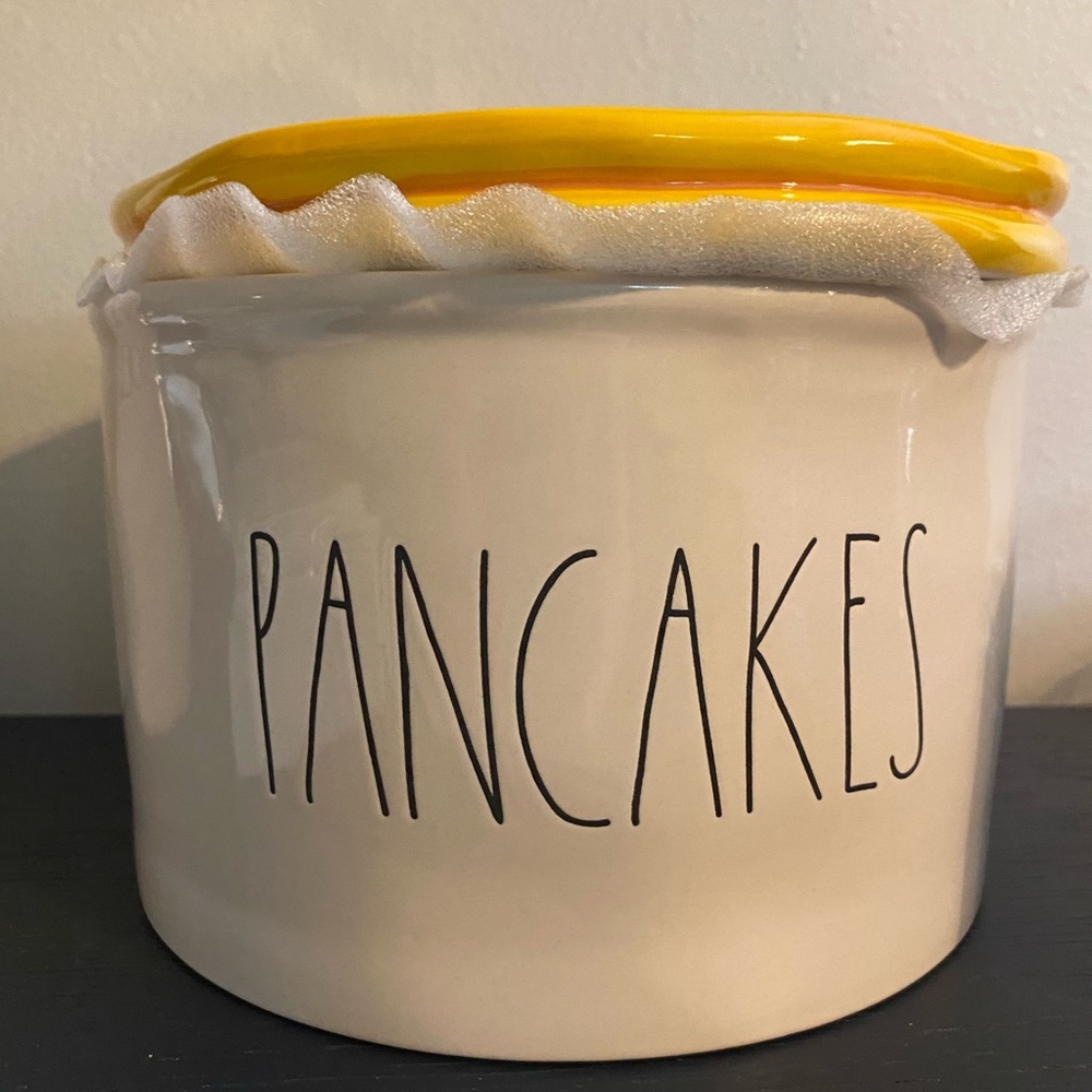 Rae Dunn pancake canister